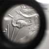 2017 1 oz Silver American Eagle NGC MS 69 ER Mint Error (Obverse Struck Thru) #1