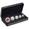 2025 Canada 1.9 oz Silver Maple Canadian Flag 60th Ann 5-Coin Set