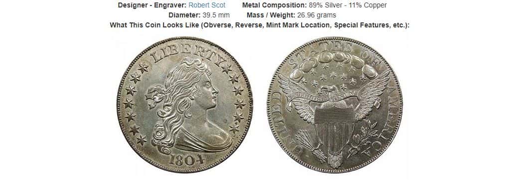 1804 Draped Bust Dollar