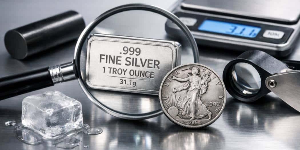 how to test silver authenticity using simple methods