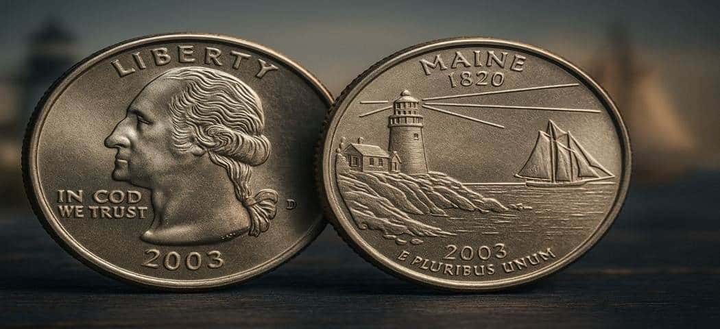 In Cod We Trust Quarter: The Maine State Quarter with a Twist