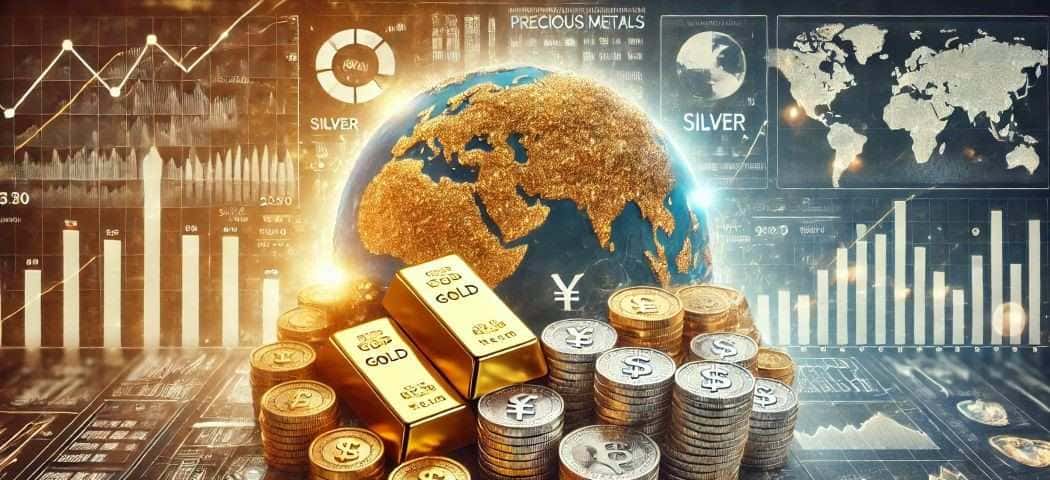 price fluctuations silver and gold
