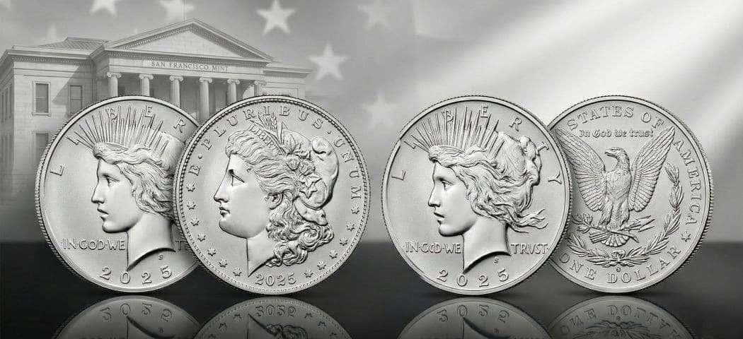 Presale Opens for 2025-S Morgan & Peace Reverse Proof Silver Dollars