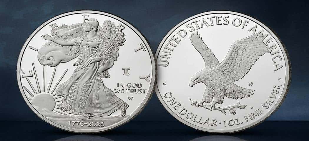 2026-W Silver Eagle Proof Coins Opens America's 250th Anniversary