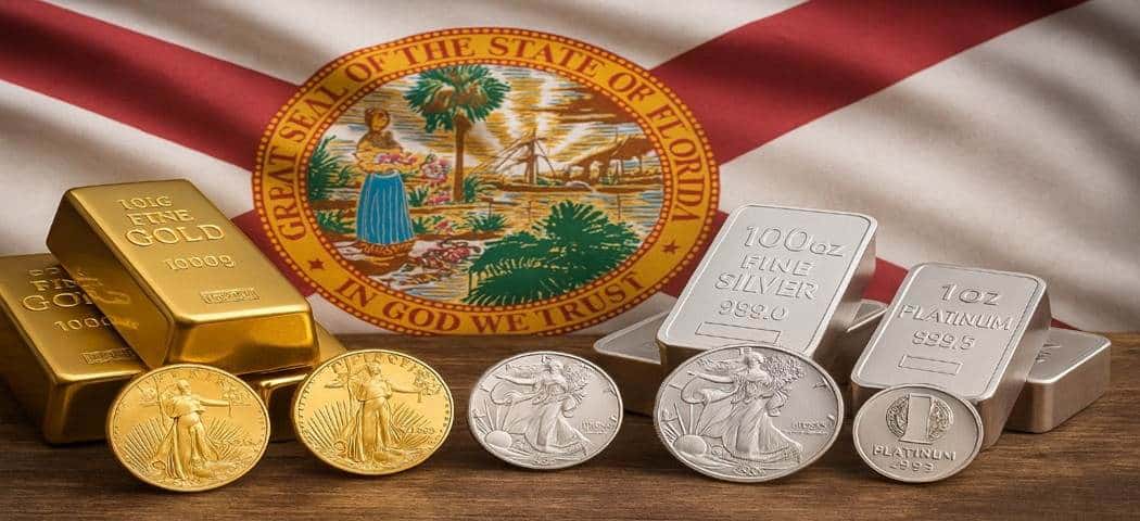 Florida Expands Precious Metals Sales Tax Exemption in 2025