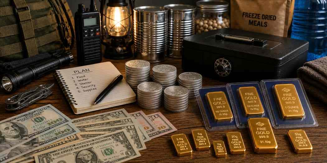 Gold and Silver for Preppers: Emergency Wealth Protection