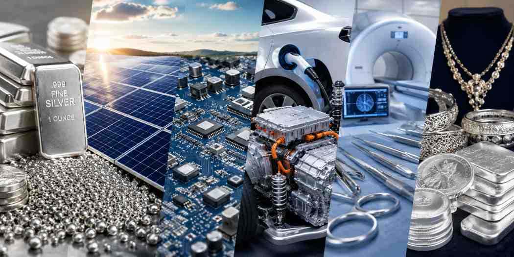 Who Uses the Most Silver? Top Industries and Countries