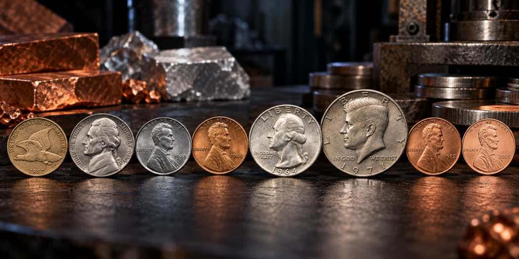 8 Times Metal Prices and Shortages Changed U.S. Coins
