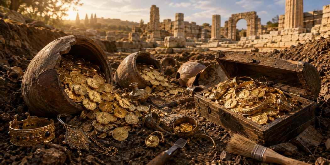 The Greatest Gold Hoards Ever Unearthed