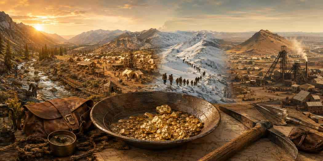 The Gold Rushes That Changed History