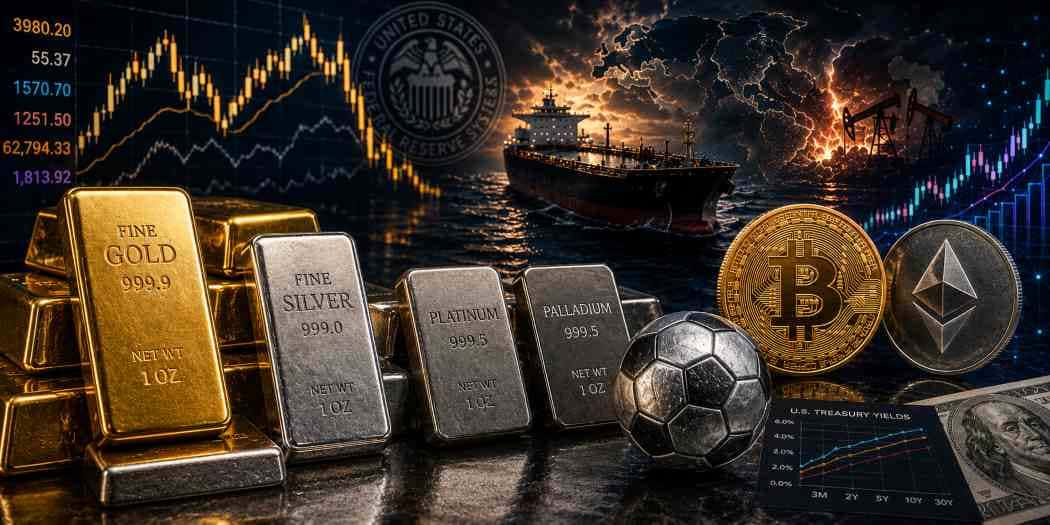 Weekly Market Report: Precious Metals & Crypto Trends — July 17, 2026