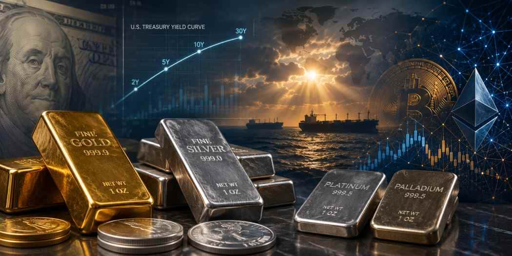Weekly Market Report: Precious Metals & Crypto Trends — Aug. 14, 2026