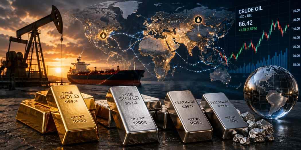 Why Geopolitical Shifts and Oil Prices Influence Precious Metals