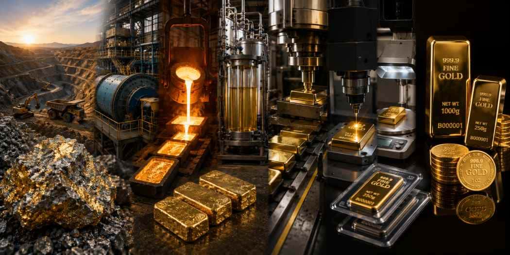 From Ore to Bullion: How Investment Gold Is Made
