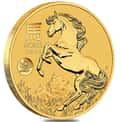 2026 1/20 oz Gold Lunar Horse BU Australian Perth Mint