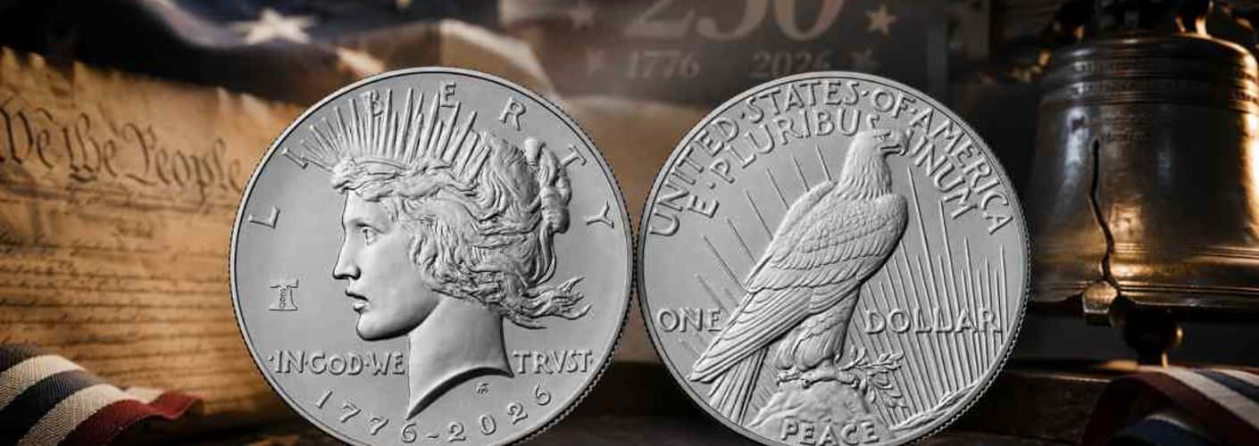 2026 Enhanced Uncirculated Peace Dollar Honors America 250