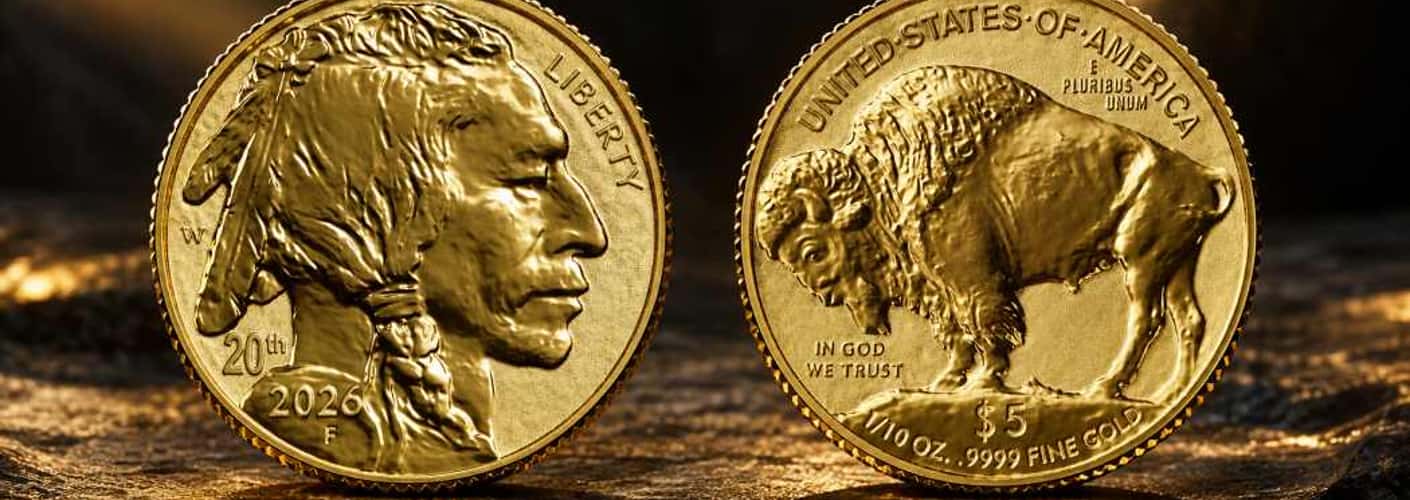 2026 1/10 oz Gold Buffalo Reverse Proof Revealed With “20th” Privy Mark