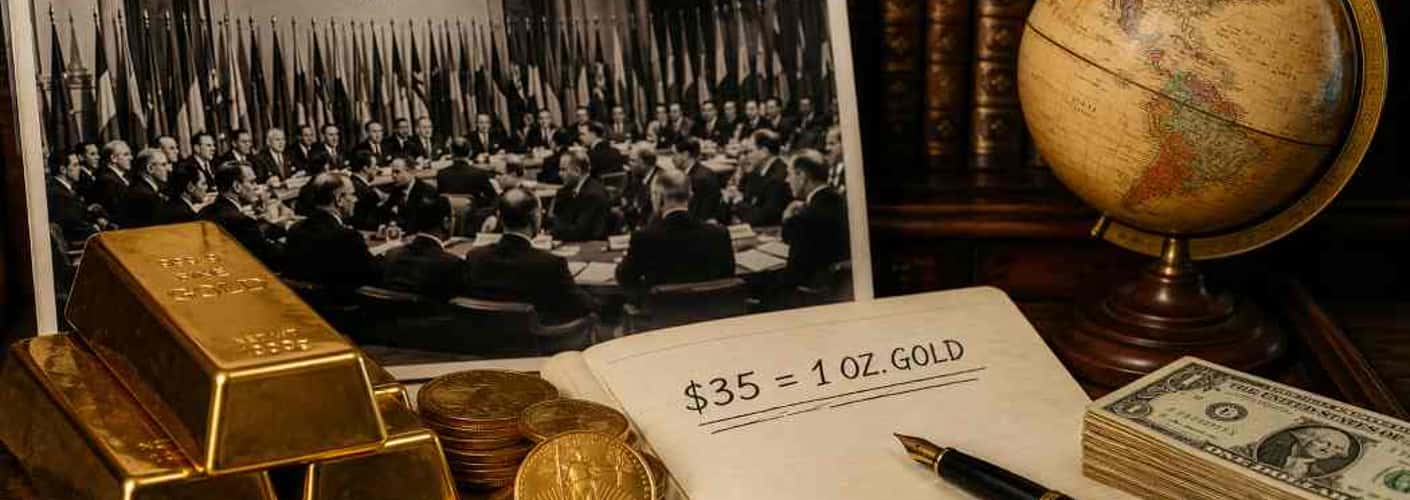Bretton Woods Gold and the Dollar System, 1944-1971
