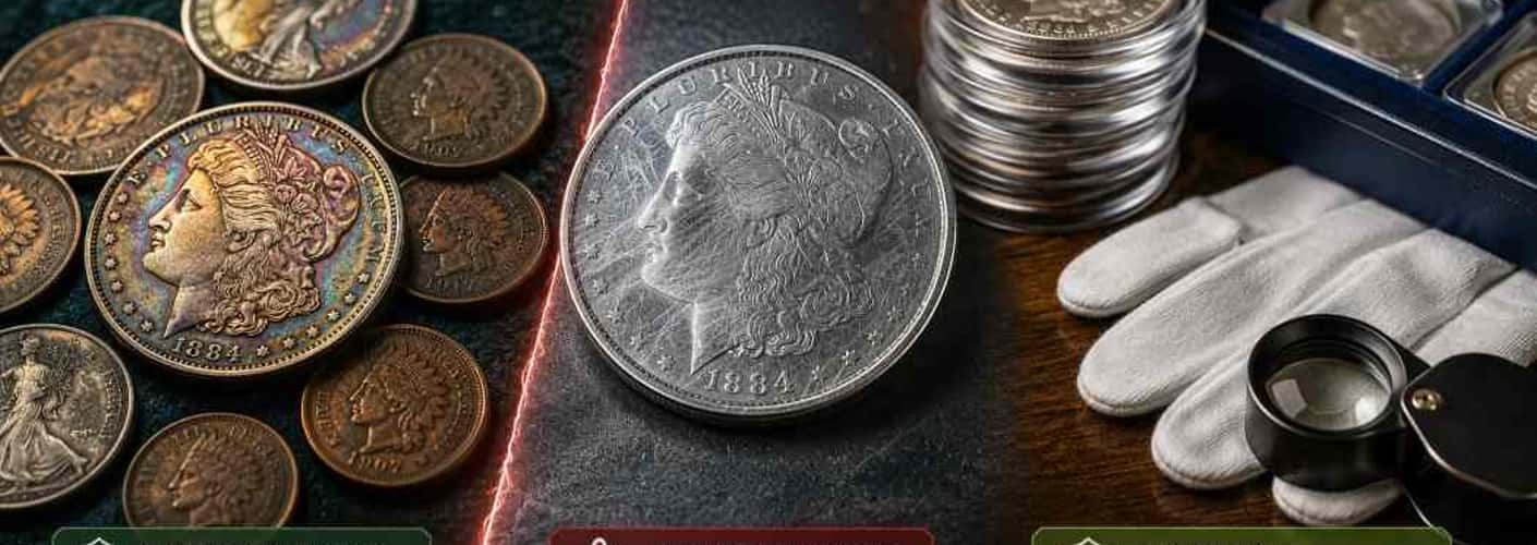 Cleaning Coins Can Destroy Their Numismatic Value