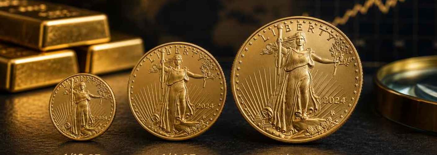 Fractional Gold Eagles: 1/10, 1/4, and 1/2 oz Guide