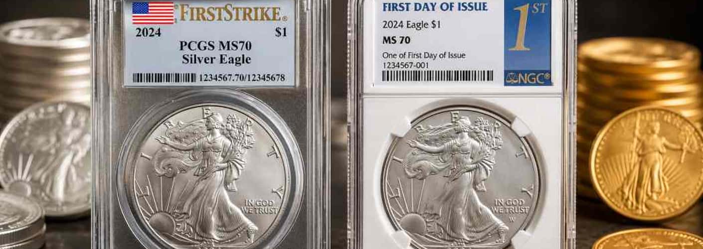 PCGS First Strike vs First Day of Issue Explained