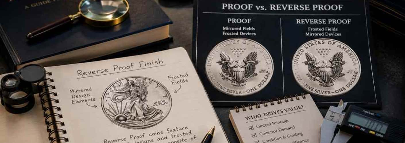 Reverse Proof Coins: What They Are and Are They Worth It?