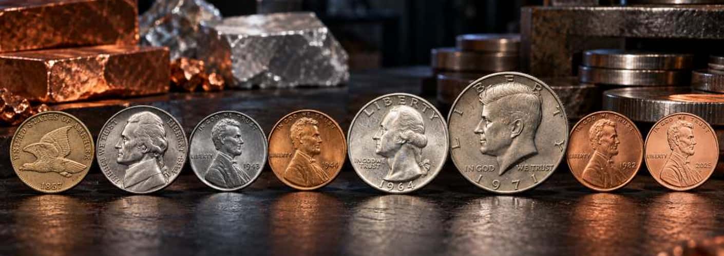 8 Times Metal Prices and Shortages Changed U.S. Coins