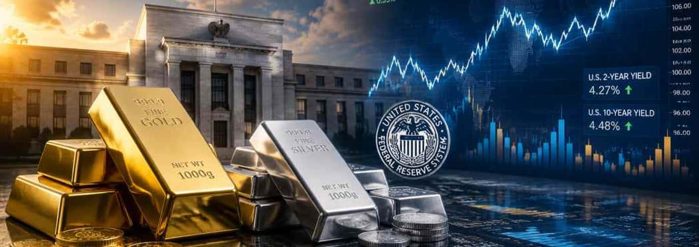 Fed Rate Hike Signals Return: Gold and Silver Impact of Dot Plot Shift 