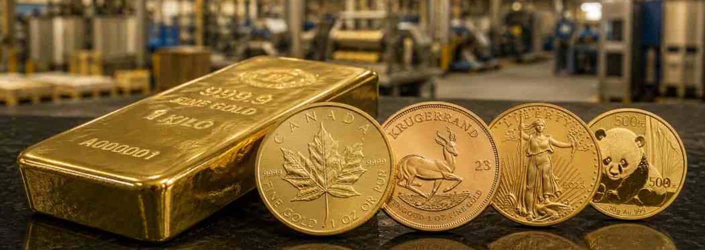 Why Gold Bullion Sells Above Spot Price