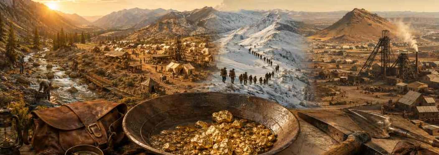 The Gold Rushes That Changed History