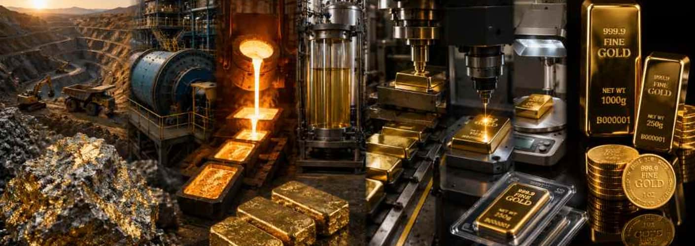From Ore to Bullion: How Investment Gold Is Made