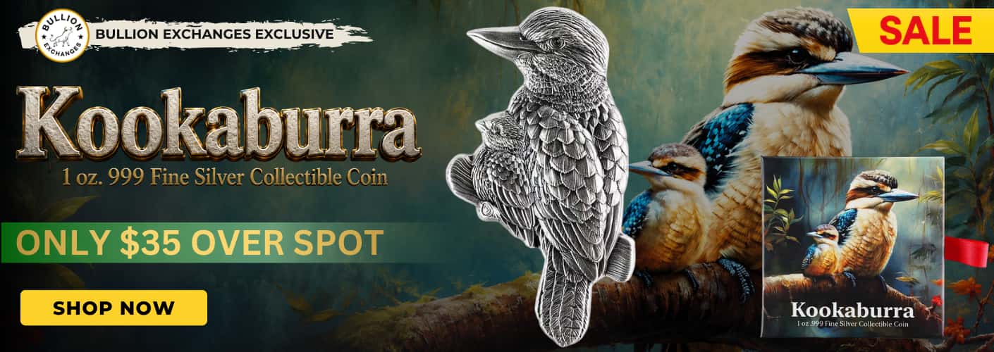 2024 Chad 1 oz Silver Kookaburra Shaped High Relief Coin - Collectible Bullion