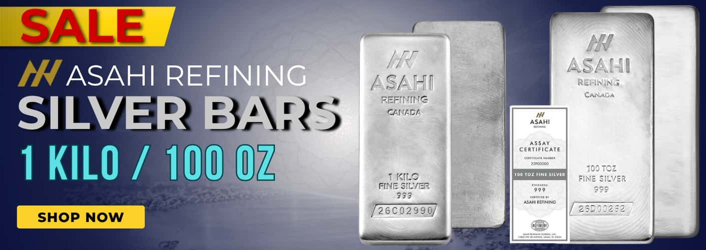Asahi Silver Bars .999 Fine - Bullion