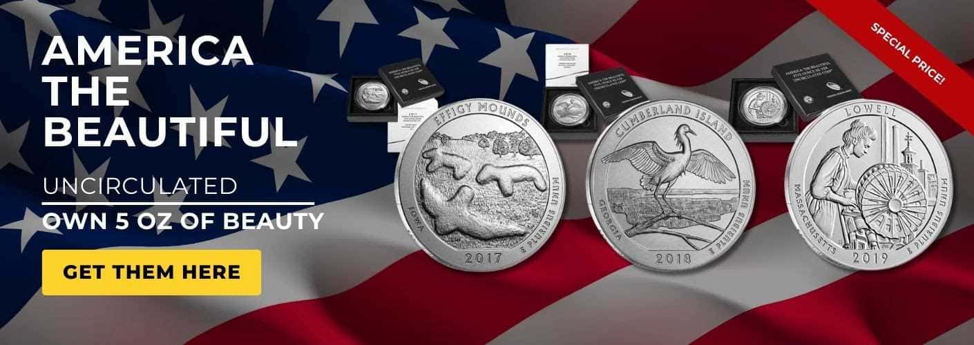 America the Beautiful Silver Quarters