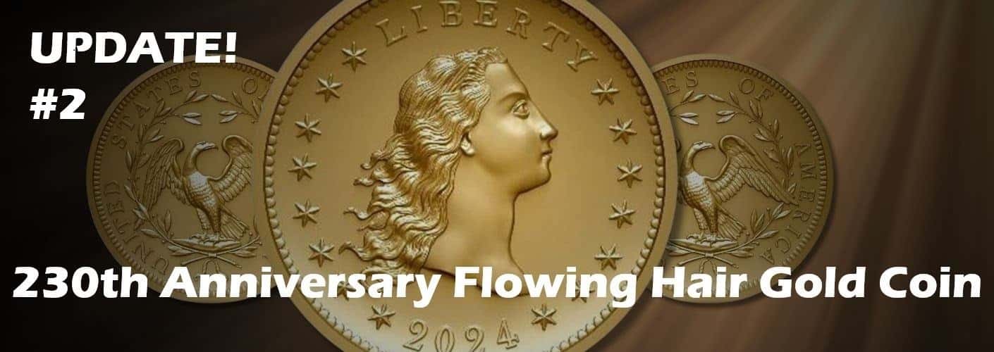Flowing Hair Gold Coin Auction Update