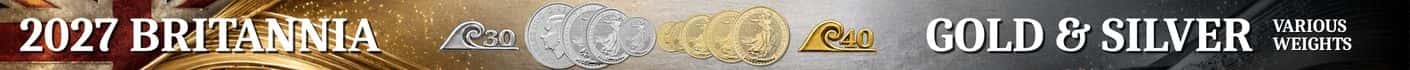 2027 Britannia Gold and Silver Coins