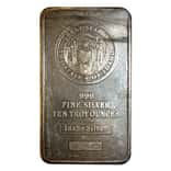 10 oz Great Seal of the State of Idaho Silver Bar .999 Fine