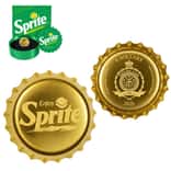 2026 Niue 1.2 Gram Sprite® 65th Ann Bottle Cap Proof Gold Coin