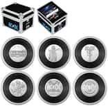 2022 - 2023 AC/DC 45th Ann. 20C 6-Coin Set - Royal Australian Mint (w/Box)