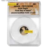 1/10 oz $5 Proof Gold American Eagle ANACS PF 70 (Random Year)