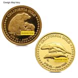 1/10 oz Great Seal of California Gold Round .9999 Fine BU/Proof (Random Year)