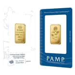 1/2 oz PAMP Suisse Rosa Gold Bar .9999 Fine (in Assay)