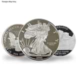 1/2 Pound (7.3 troy oz) Generic Silver Round .999 Fine
