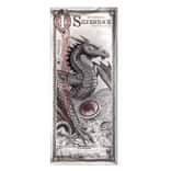 1 Dragon Silverback 1/1000 oz Silver Foil Aurum Note