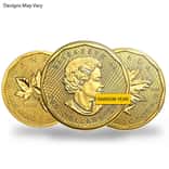 1 oz Canadian Gold Maple Leaf $200 Coin .99999 Fine BU (Random Year/Design)