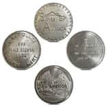 1 oz Draper Mint Swiss of America Vintage Silver Round .999 Fine (Random Design)