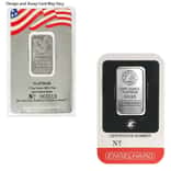 1 oz Engelhard Platinum Vintage Bar .9995 Fine (in Assay)