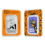 1 oz Fanta® Halloween Colorized Silver Bar .999 Fine (in TEP)