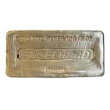 100 oz Engelhard Silver Bar 6th Series (K Prefix Anomaly, LQ Rotary Dial, Error Digit Serial Number)