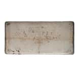100 oz Engelhard Silver Bar (1st Series, 6-Digits, Double Stamp Error)
